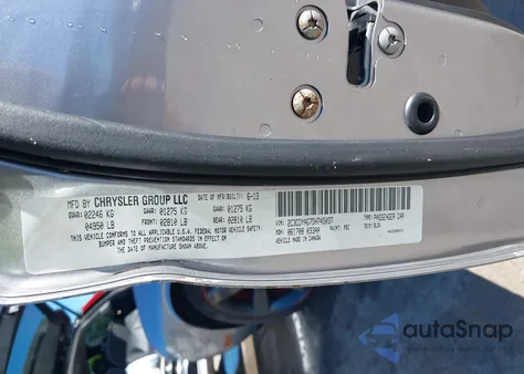 2013 Dodge Challenger Rallye Redline from USA, damaged, VIN 2C3CDYAG7DH745037